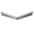 Угол внутренний 90° Flexy FLY 01, 20х20 см, некрашеный - 3D Угол внутренний 90° Flexy FLY 01, 20х20 см, некрашеный - 3D