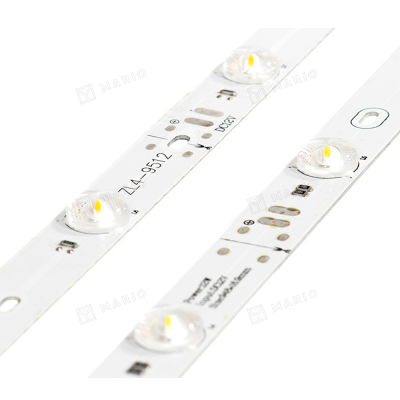Линейный светодиодный модуль ELF 12SMD2835, 24В, 0.95м, с линзами 170гр, белый нейтрал 4000-4500 К